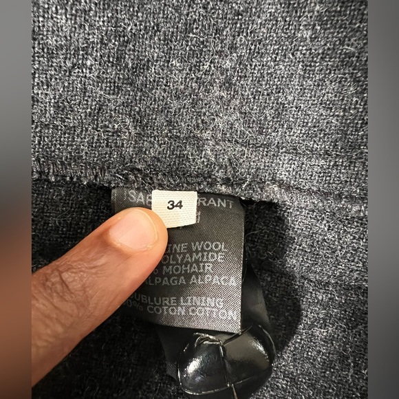 NWOT Isabel Marant Etoile Clifford Double Breasted Pea Coat Size 34 - Picture 8 of 8